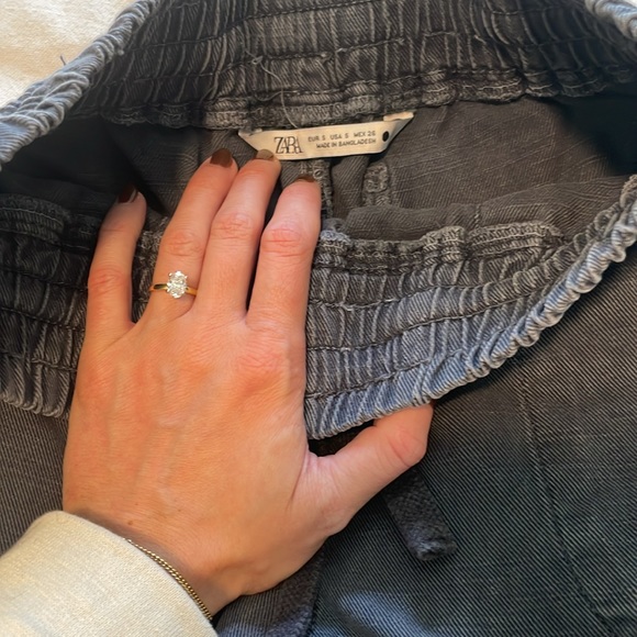 Zara relaxed fit drawstring pant - Picture 4 of 6